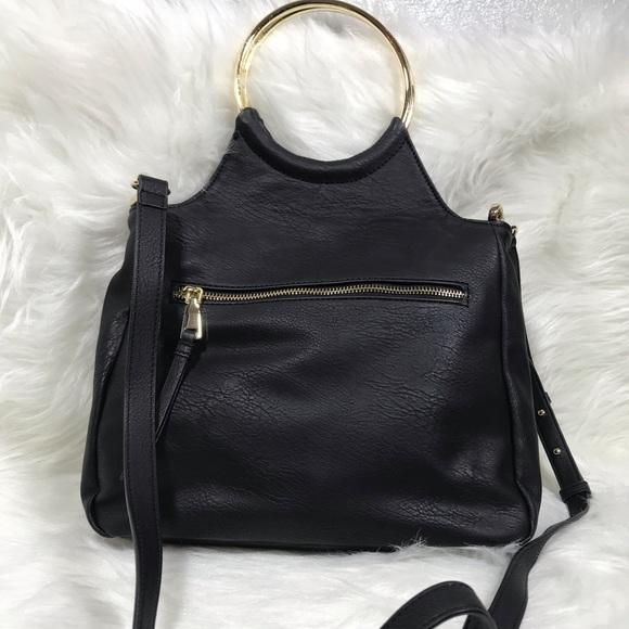 INC Black Bangle Crossbody - Picture 2 of 3